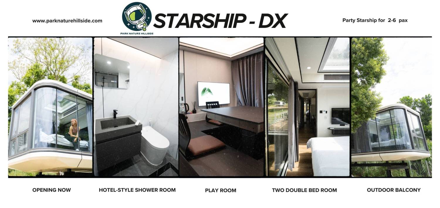 【 Party Style DX 】Starship DX < 2-6 pax >